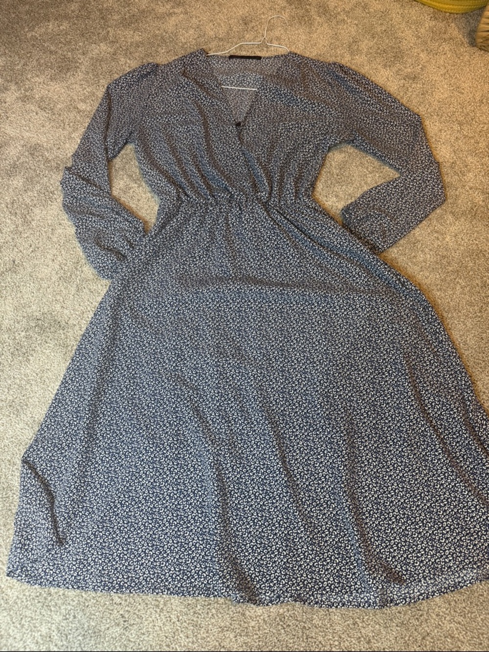 Fraiche Leopard Print Wrap Dress